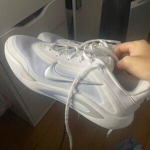 Nike Aja Wilson A’one basketball shoes in Pearl